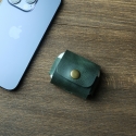 Airpods Pro Deri Kılıf-Yeşil