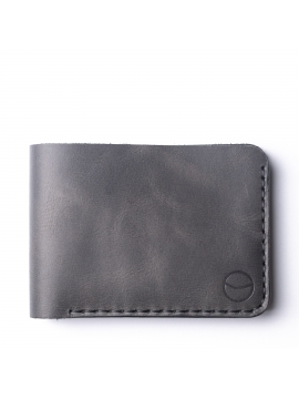 Teak Deri Cüzdan-Siy...